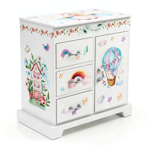 Unicorn Musical Jewelry Chest Pretty Me Girls-6