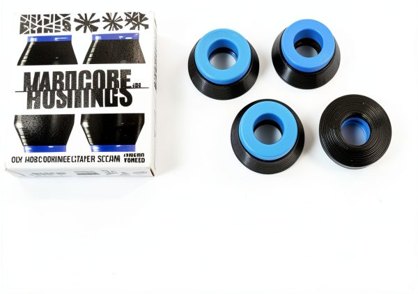 Skateboard Bushings Bones Soft Black Hardcore Soft-1