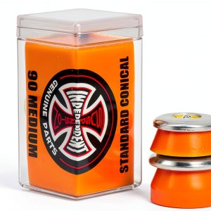 Independent Orange Skateboard Bushings 90A Conical-0