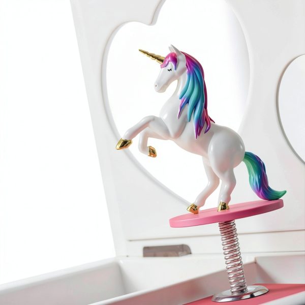 Unicorn Musical Jewelry Chest Pretty Me Girls-3
