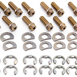 Exhaust Header Bolts Stage 8 SBF LONG H/BLT Nickel Grade 8 Double Hex-0