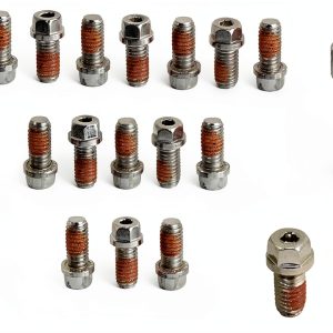 Headlock Locking Header Bolt Mr Gasket 2231G 3/8-16 x 3/4 Set of 16-0