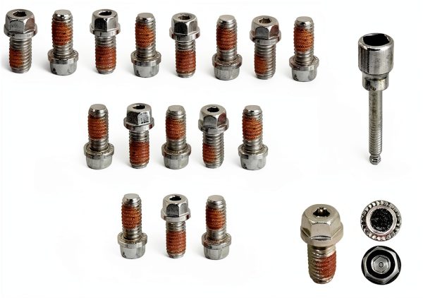 Headlock Locking Header Bolt Mr Gasket 2231G 3/8-16 x 3/4 Set of 16-0