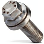Hex Bolt ARP Stainless Steel Heavy-Duty 8 mm x 1.25 mm Black Hex Head-0