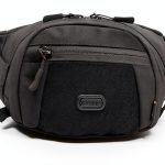 M-Tac Fanny Pack Small Waist Pack Tactical Belt Bag for Men Black-0
